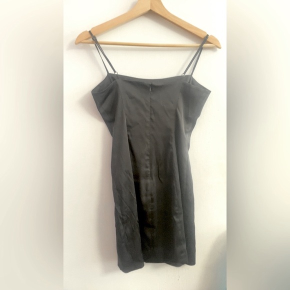 Sunday Best Shimmer Satin Dress - Picture 2 of 3